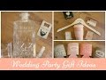 Bridal Party Gift Guide: Ideas for Groomsmen, Bridesmaids, Parents and Guests!