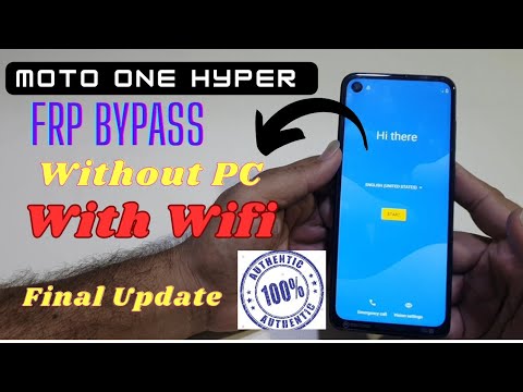 Moto One Hyper Frp Bypass Remove Gmail account Without Moto One Hyper Frp Bypass Remove Gmail account Without