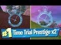 Complete a time trial North of Lucky Landing or East of Snobby Shores (Location) - Fortnite