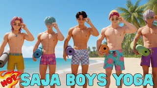 Saja Boys Vs Huntrix Hot Yoga Battle K-Pop Demon Hunters