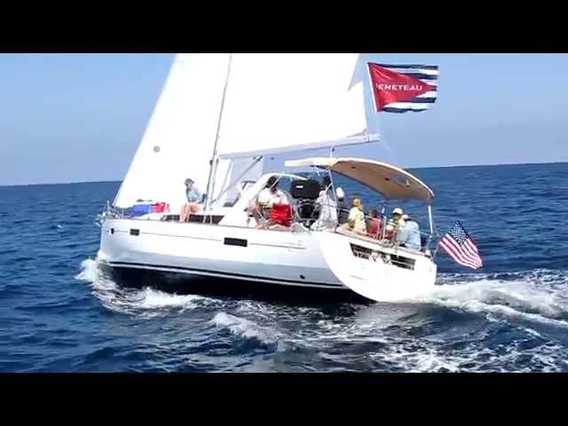 Glascoe Beneteau Oceanis 41 sailing Rendezvous.MOV