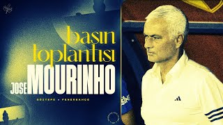 Teknik Direktörümüz Jose Mourinhonun Maç Sonu Basın Toplantısı Göztepe 0-0 Fenerbahçe