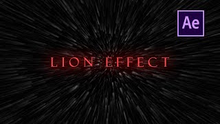 Kımıza Güzel Bir Giriş Efekti Yapalım After Effects Tutorial