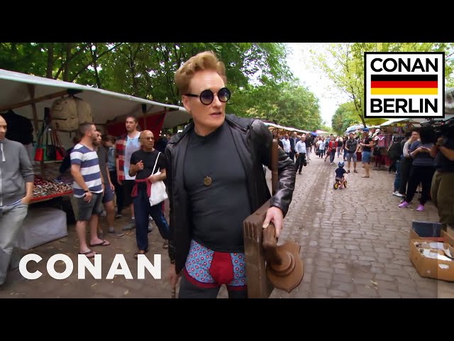 Watch Conans Entertaining Trip To Berlin - Video