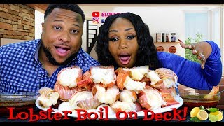 Lobster Seafood Boil, 15 Lobster Tail Feast
