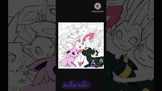 Pokemon Eevee All Evolution Drawing