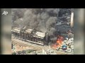 Raw Video: Brazil Fire Rips Through Shantytown