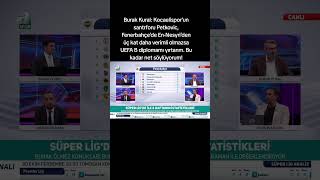 Burak Kural Kocaelisporun Santrforu Petkovic, Fenerbahçede En-Nesyriden Üç Kat Daha Verimli Olur