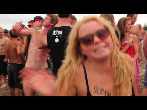 ZM and Skinny present the BW Skinny Dip - Guinness World Record Gisborne 2012(UnCensored)