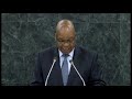 President Jacob Zuma addresses 68th Session of UN General Assembly President Jacob Zuma addresses 68th Session of UN General Assembly