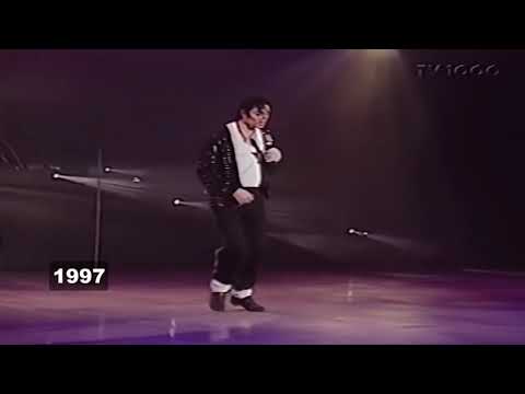 Michael Jackson Moonwalk Evolution 1983 2009