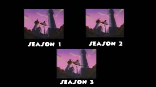 Aladdin: The Series (1994) - Intro Comparison (Seasons 1, 2 and 3) (REMAKE)