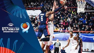 France v USA - Condensed Game - FINAL - FIBA U17 Basketball World Cup 2018