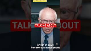 Senator Bernie Sanders Talking About