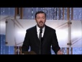 Ricky Gervais ai Golden Globe 2011 (sub ita)