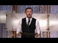 Ricky Gervais ai Golden Globe 2011 (sub ita)
