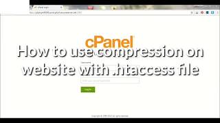 How To Use Gzip Compression On Website With .Htaccess File Tutorial