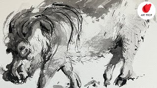 Animal Sketching Techniques You Arent Using Elephants, Rhinos, Warthogs