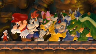 New Super Mario Bros Wii - Top 5 Final Boss Hacks New Super Mario Bros Wii - Top 5 Final Boss Hacks