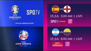Promo Astro Sport Pack Uefa Euro Final & Copa America Final 2024