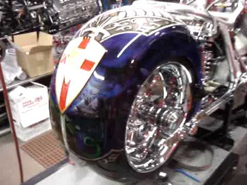 England Boss Hoss bike build