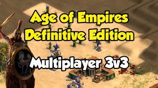 Age of Empires: Definitive Edition gameplay (MP 3v3)