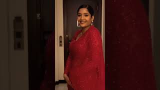 Ritika Singh Raising The Temperature With Her Damn Hot Looks In Red Saree Latest Video