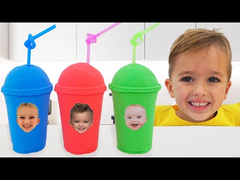 Vlad và Niki giả vờ chơi với Động Cát