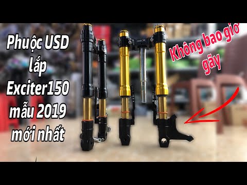 Phuộc Upside Down Exciter 150 mẫu 2019,Siêu Chắc Chắn,Khỏi Lo Bị Gãy,Phuộc USD Chính Hãng X1R-Xmvr1