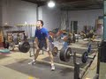 Jeff Taylor 15 year old Hockey Player Saracuse Sumo Deadlift 301 x 2 3/29/10