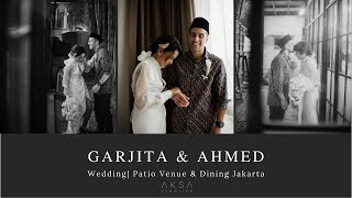 Garjita & Ahmed Wedding at Patio by Plataran Jakarta