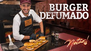 Burger Defumado no PitSmoker | Netão! Bom Beef #67
