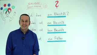 Almanca Temel A1A2 Ders - 8 Ein Eine Kein Keine Bölüm - 2 Almanca Soru Cümleleri - Almanca Cevaplar