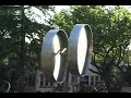 Moire Magnifier - Mark White Wind Sculpture