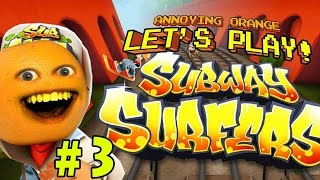 Annoying Orange Plays - Subway Surfers Portable Toilets