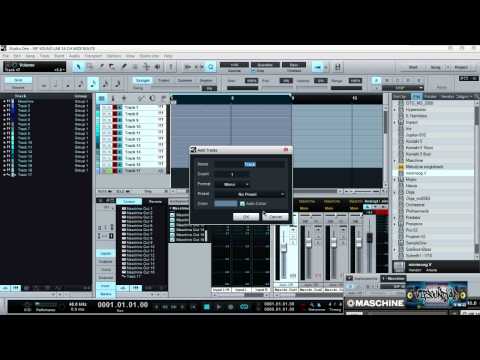 PreSonus Studio One Pro V.2 MIDI / Audio Rewire To Maschine 1.8 VIP Sound lab EP3
