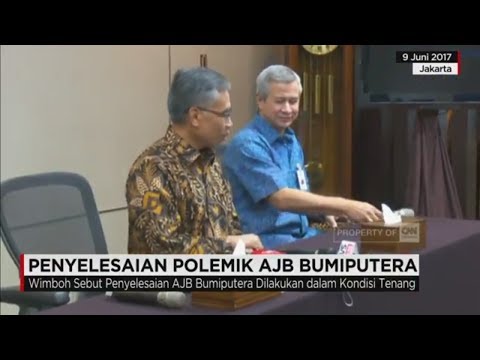 VIDEO : ojk segera cari penyelesaian polemik ajb bumiputera - persoalanpersoalanasuransijiwa bersama bumi putera, akan menjadi pekerjaan pertama wimboh santosa, setelah dilantik sebagai ketua ...