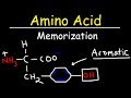 Memorize The 20 Amino Acids - The Easy Way!