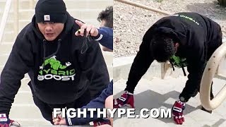 MAIDANA FINAL GRUELING WORKOUT BEFORE THROWING IN THE TOWEL ON COMEBACK