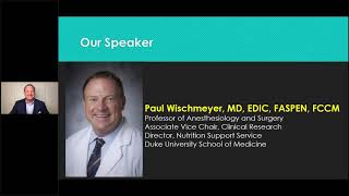 Nutrition And Metabolic Needs In Covid 19 With Dr Paul Wischmeyer