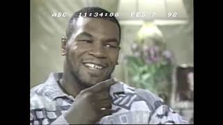 Rare Footage Of Mike Tyson In 1992