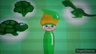 Petey The Paintbrush Green