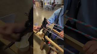 The Amish Rope Making Machine