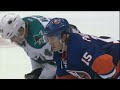 Burns game winning goal vs Islanders (3-2)