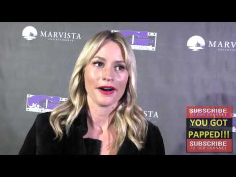 Cameron Richardson talks about her role at The Legend of Alice Flagg Premiere at Arena Cinema in Hol