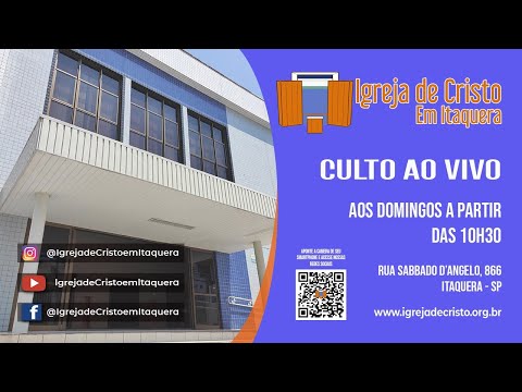 Culto ao vivo 25/09/2022