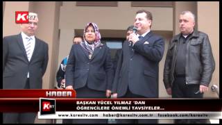 Başkan Yücel Yılmaz Dan Öğrencilere Önemli Tavsiyeler