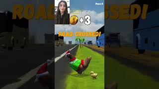 Chicken 😕😔☺🐣🐥🐓#chicken #gamer #gameplay #shortfeed #mobilegame #chickenroyale #v