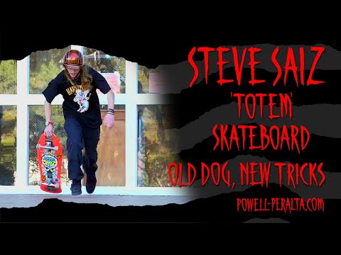 'Old Dog, New Tricks' - Steve Saiz 'Totem' Skateboard