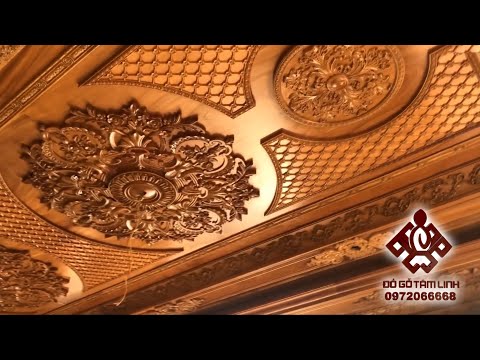 Trần Gỗ, Vách ốp Gỗ Tân Cổ Điển